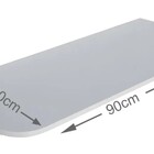 Mesa Dobrável Com Suporte  Ajl  Mdp Branca 90x40cm