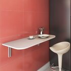 Mesa Dobrável Com Suporte  Branco