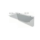 Mesa Dobrável Com Suporte  Branco