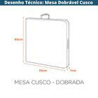 Mesa Dobrável Cusco - Branco