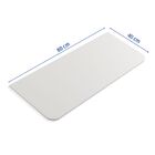 Mesa Dobrável de Parede 80x40cm Branca MDP com Cantos Arredondados Premium Bemfixa