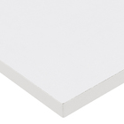Mesa Dobrável de Parede Branca 40x90cm com Trava Zamar
