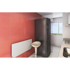 Mesa Dobrável de Parede Branca 90x40cm Multivisão