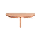 Mesa Dobrável De Parede Legno - Jatobá - Meu Móvel De Madeira