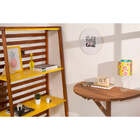 Mesa Dobrável De Parede Legno - Jatobá - Meu Móvel De Madeira