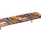 Mesa Dobrável De Parede Madeira Mdf 130 Cm  Bar