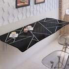 Mesa Dobrável De Parede Madeira Mdf 130cm Preta