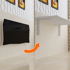 Mesa Dobrável De Parede Madeira Mdf 130cm Preta