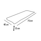 Mesa Dobrável De Parede Madeira Mdf 70 Cm  Inverno