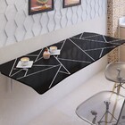 Mesa Dobrável De Parede Madeira Mdf 70 Cm Lux Preto