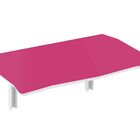 Mesa Dobrável De Parede Madeira Mdf 70 Cm Pink