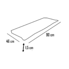 Mesa Dobrável De Parede Madeira Mdf 90 Cm  Balls