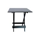 Mesa Dobrável Em Madeira 70cmx70cm Preta