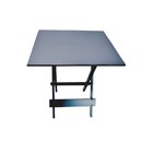 Mesa Dobrável Em Madeira 70cmx70cm Preta
