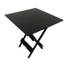 Mesa Dobrável Em Madeira Maciça 70x70