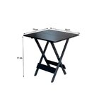 Mesa Dobrável Em Madeira Maciça 70x70