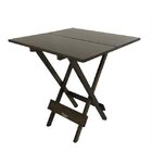 Mesa Dobrável Em Madeira Maciça 90x90