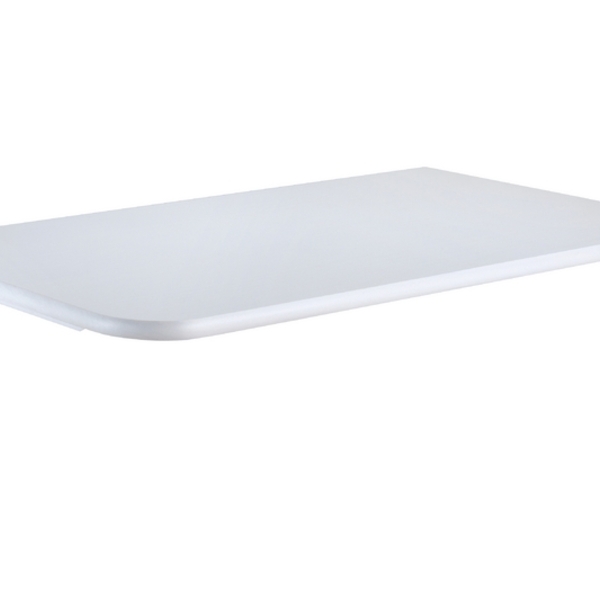 Mesa Dobravel Em Madeira Pinus Com Acabamento Branco Com Supo