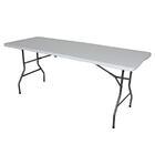 Mesa Dobrável Gallant Vira Maleta Portátil 1,80m Com Alça (gm
