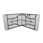 Mesa Dobrável Gallant Vira Maleta Portátil 1,80m Com Alça (gm