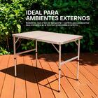 Mesa Dobrável Gallant Vira Maleta Portátil 90x60 Com Alça (gm