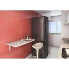 Mesa Dobrável Lavanderia Mdp 90x40 Branca