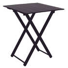 Mesa Dobrável Lille Em Madeira Acabamento Castanho Escuro 60