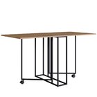 Mesa Dobrável Luke Mel E Preta