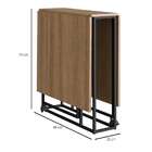 Mesa Dobrável Luke Mel E Preta