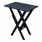 Mesa Dobravel Madeira Auxiliar Aparador 43x68 Preta - Tarimatã