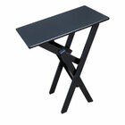 Mesa Dobravel Madeira Auxiliar Aparador 43x68 Preta - Tarimatã