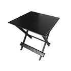 Mesa Dobrável Madeira Para Bar 70x70cm Preto