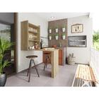 Mesa Dobrável Multimóveis Multiuso Com Armário De Parede Argi