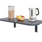 Mesa Dobravel Multimoveis Multiuso Sarmario De Parede Preto -