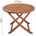 Mesa Dobrável Oreon Entalharte 90cm Ref. 80.3