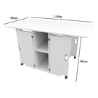Mesa Dobrável Para Corte De Tecidos (1 50 X 80 X 80)