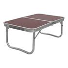 Mesa Dobrável Pelegrin Pel-014b Portátil Em Metal Para Notebo