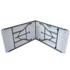 Mesa Dobrável Pelegrin Pel-811b Retangular 2,44m