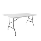 Mesa Dobrável Portátil De Plástico Que Vira Maleta Para Campi