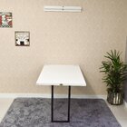 Mesa Dobrável Retrátil De Parede 120x75 Branco