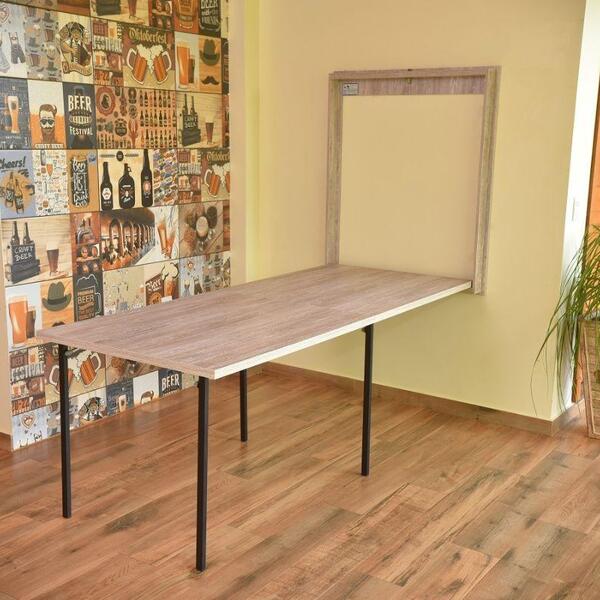 Mesa Dobrável Retrátil De Parede 215x89 - Unique | Leroy Merlin