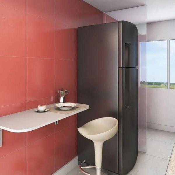 Mesa Dobrável Suporte 90x40cm Bancada Branca