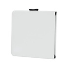 Mesa Dobrável Tipo Maleta Prática E Durável 122x60cm Branca -