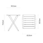 Mesa Dobravel Varanda