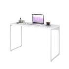 Mesa Dynamica 120x50x75cm Estrutura Branca