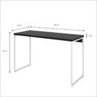 Mesa Dynamica 120x50x75cm Estrutura Branca