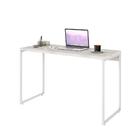 Mesa Dynamica 120x50x75cm Estrutura Branca