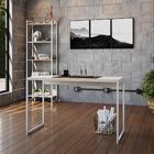 Mesa Dynamica 120x50x75cm Estrutura Branca