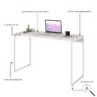 Mesa Dynamica 120x50x75cm Estrutura Branca