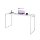 Mesa Dynamica 135x50x75cm Estrutura Branca